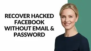 RECOVER HACKED FACEBOOK WITHOUT EMAIL & PASSWORD - Julia'sTutorials