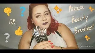 Mikasa Beauty Brushes Review & DISCOUNT CODE | BlancaEstelaBeauty