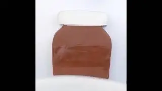 NUTELLA JAR SHAPED BIRTHDAY CAKE MAKING|CAKE LOOKING LIKE A NUTELLA JAR|#birthday #happy #nutella