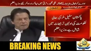 Revival of Pakistan Steel Mills is the top priority of PTI government: PM Imran