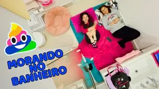 PASSAMOS A NOITE NO BANHEIRO DA MINHA CASA | Luluca