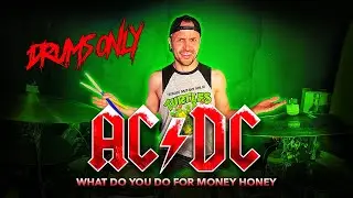 AC/DC - What Do You Do For Money Honey | Drums Only by Ruslangeles 2023
