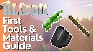 How to Get Flint, Plant Fiber & Sticks in RLCraft