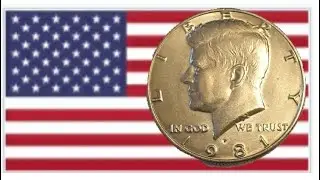 United States 1981 Kennedy Half Dollar Coin