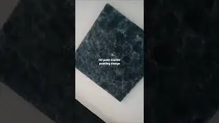 oil paint black marble//black granite painting design