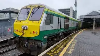 Irish Rail Class 201& 2600 Parked In Kent Staton, Cork