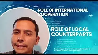 Project corales Nicol&aacute;s y Camila International cooperation