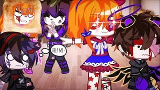 Afton family stuck on a room for 24 hours | part 2 | Fnaf | my au