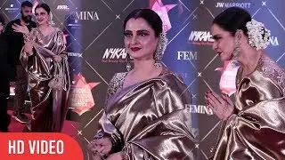 Evergreen Beauty REKHA at Nykaa FEMINA Beauty Awards 2018