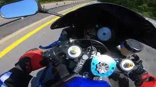 The Yamaha R6 Experience @top-velocity