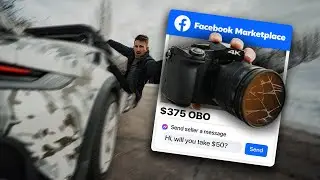 Я купил САМУЮ ДЕШЕВУЮ камеру на Facebook Marketplace