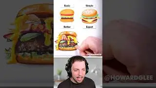 How to Draw A Burger!