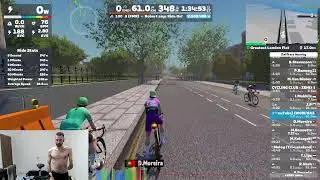 @Zwift Racing LIVE! WOW (World of Watts) Course Time Attack: Greater London Flat (w/LIVE Chat)