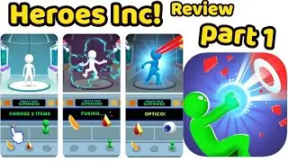 Heroes Inc‪!‬ Game Review Part 1 Gameplay Walkthrough (iOS-Android)