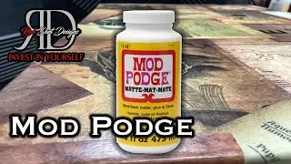 Mod Podge On Canvas