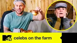 Celebs Cause Chaos With Their Barn Dance Disaster | Celebs On The Farm