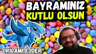 Bayramınız Kutlu Olsun - Origami Ejder Yumurtası - Dragon Mania Efsaneleri Legends T&uuml;rk&ccedil;e