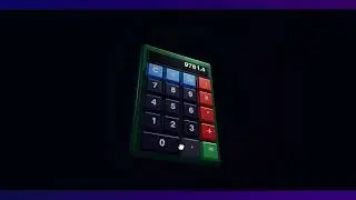 BrAIN 3D Calculator with Three.js - Fully Interactive Rotating Calculator
