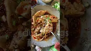 Wei-Chuan USA Creative Recipe! Hot & Sour Dumplings🥟