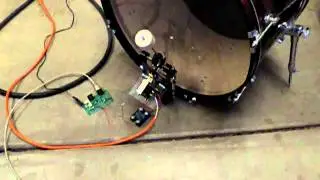 120FPS robotic bass drum