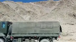 Leh Ladakh, today's Visuals from Leh Ladakh. Indian Chian Tension