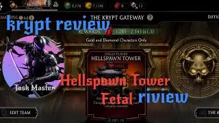 New krypt season review and Hellspawn Tower fetal final tower rewards