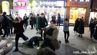 180113 디오비 DOB 홍대공연 / 방탄소년단(BTS) - MIC drop