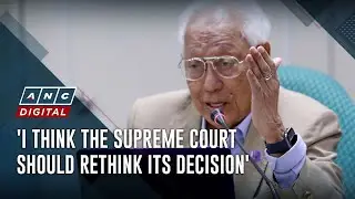 Constitution framer Monsod: SC should 'rethink' its VP impeachment ruling | ANC
