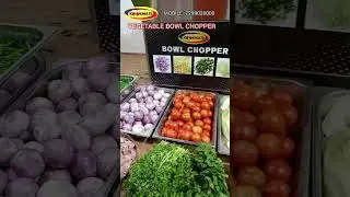 Vegetable Bowl Chopper Cutting Machine For Fine Chopping #bowlchopper #vegetablecuttingmachine #food