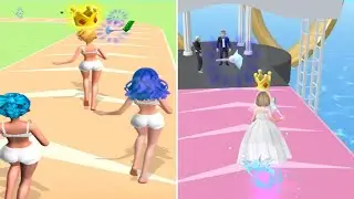 Bridal Rush | 👸🥒🍔 All Levels Gameplay Trailer Android,ios New Game|shorts