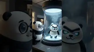 When the Creation Opens Its Eyes |A Cinematic Panda Scientist Story📍Episode 2 #panda #pandauniverse