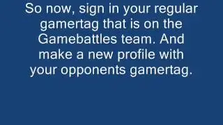 How To: Gamebattles Fake Proof