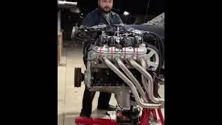 5.3 ls with stage 4 cam on motor stand start up and rev
