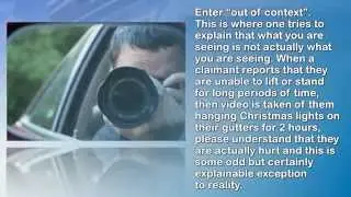 Out of Context Claim Surveillance Footage | ClaimsPI.com