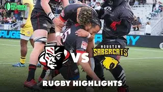 When both teams score 40+ points | Utah Warriors vs Houston Sabercats | MLR Rugby Highlights