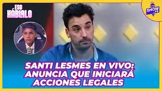 🔥 ¡ASADO! Santi Lesmes anuncia acciones legales contra Gianfranco Pérez “Peluche”