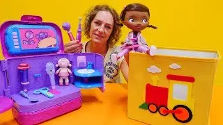 Spielspa&szlig; mit Doc McStuffins - Die Wunderbox - Wo sind denn die Instrumente der Spielzeug&auml;rztin?