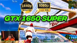 Насколько хорош 1650 Super с Ryzen 3600 в Fortnite в разрешениях 1440p, 1080p, режиме производите...