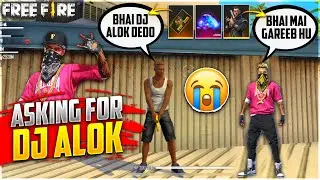 Asking For Dj Alok From Random Player Crying Moment😭| I Gave Him Dj Alok & Diamond-Garena Free Fire