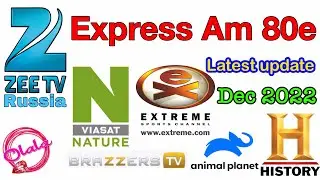 Express Am 80e latest updates | How to set express am 80e | Express 80e dish setting |