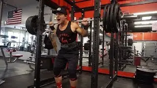 Heavy Squat and Bench Press Workout