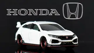 Honda Civic Type R Diecast car by Tomica