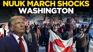 GREENLAND PROTESTS LIVE | Nuuk March Against U.S. Annexation Plans Outside Consulate | World News