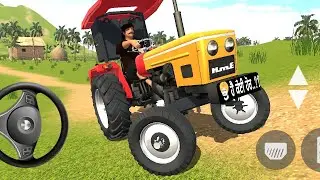 TRANSPORTING tractor driving 3d #fs22 HMT tractor Offroding Android gameplay #gta5 #gtav