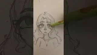 My drawing is alive?.. #drawing #art #artwork #anime #draw #artist #audio #sketch