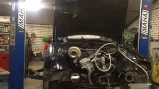 BMW E36 323TI Turbo first start