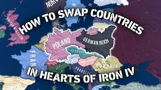 Как поменять страны в HOI4?