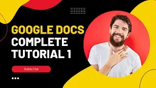 Google Docs Complete Tutorial 2022 in Urdu Hindi Google Docs Tutorial for Beginners Lesson 1