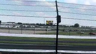 Kyle Larson last lap pas to win 2025 brickyard 400 Indianapolis