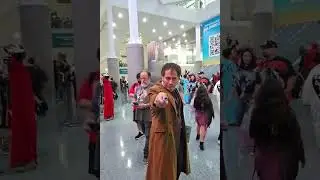 Rare Doctor Who Cosplay at L.A. Comic Con 2025 #LAComicCon2025 #DoctorWho #TenthDoctor #Cosplay
